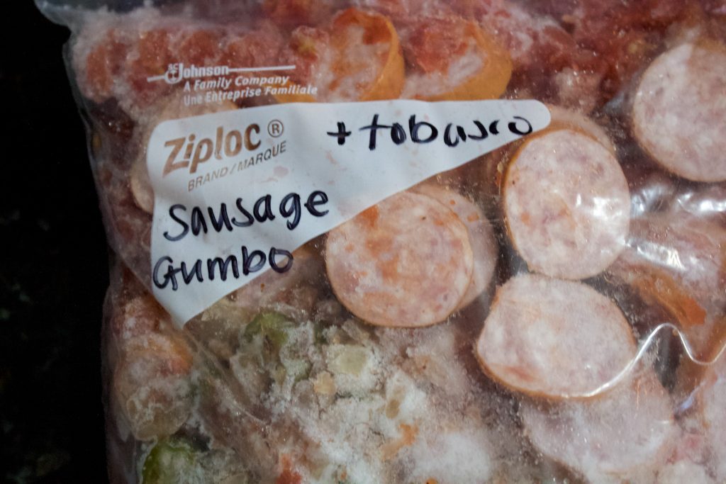 Sausage Gumbo Freezer Meal, Plan Ahead for Quick and Easy Freezer Meals