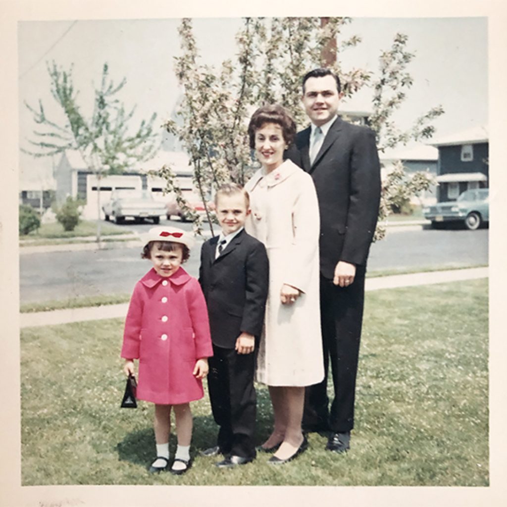 Why I am Upping My Coat Game During the Pandemic.  Dianne as a child in her Easter coat.
