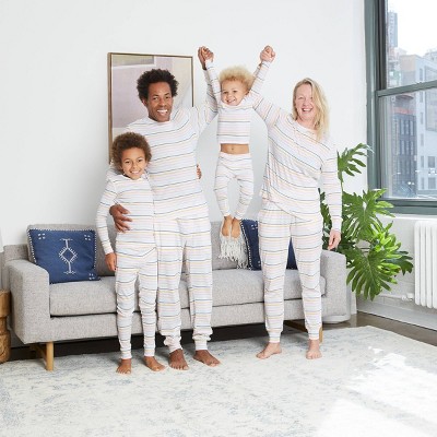 Target Pastel Stripe Family Pajamas, Mommy and Me Outfits