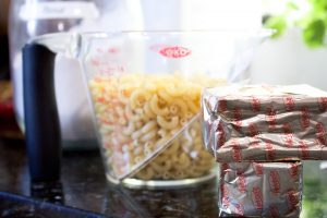 Macaroni and cheese preparation The Harper Girls