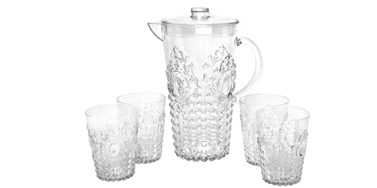 Lemonade set.  A perfect thing to buy while waiting for summer.