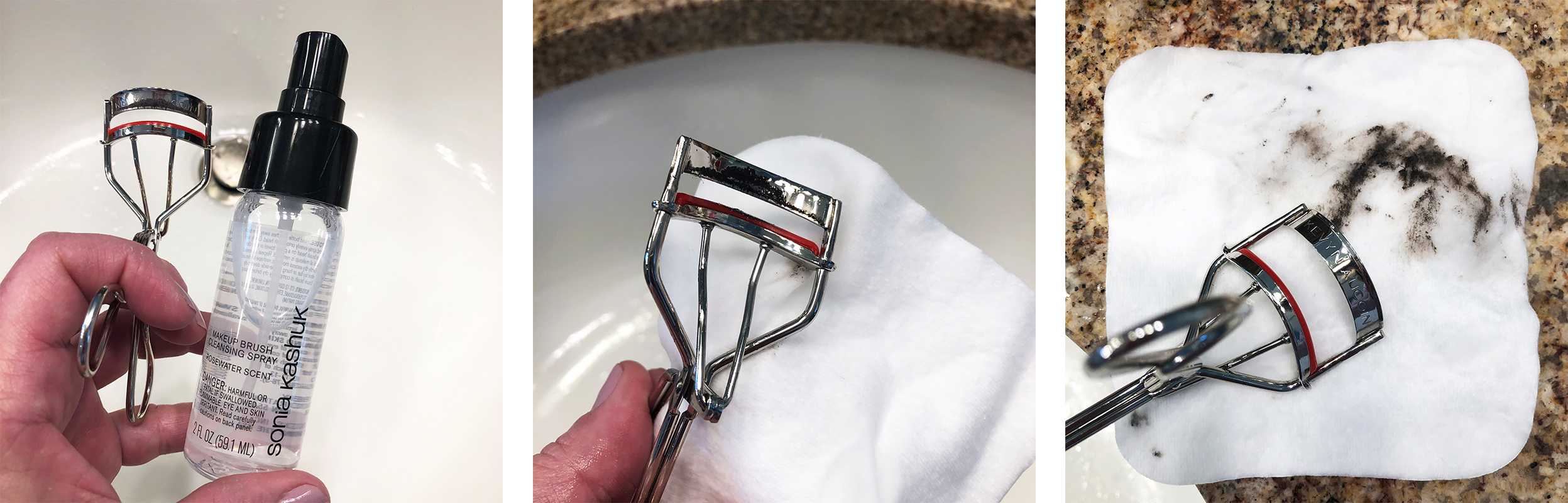 How to clean your eyelash curler