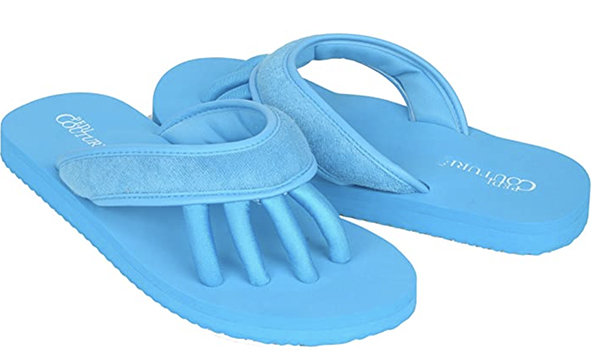 Pedicure flip flops
