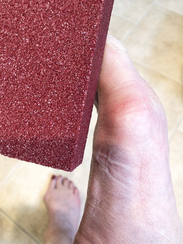 Footnanny Rescue Buffer for pedicures
