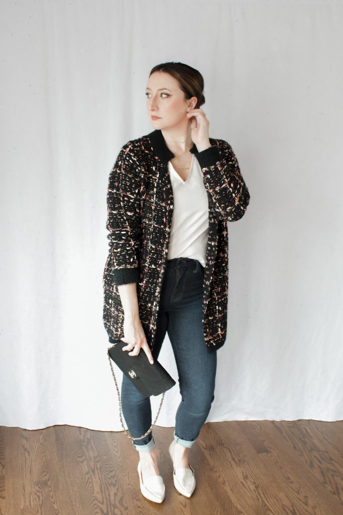 Jen - Wear it at any age. Chanel Inspired Cardigan