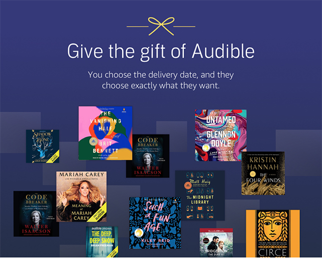 Audible Gift Membership for Father's Day