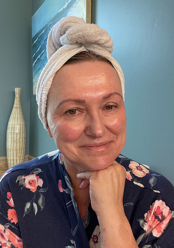 The Before Makeup Picture Makeup Over 50
