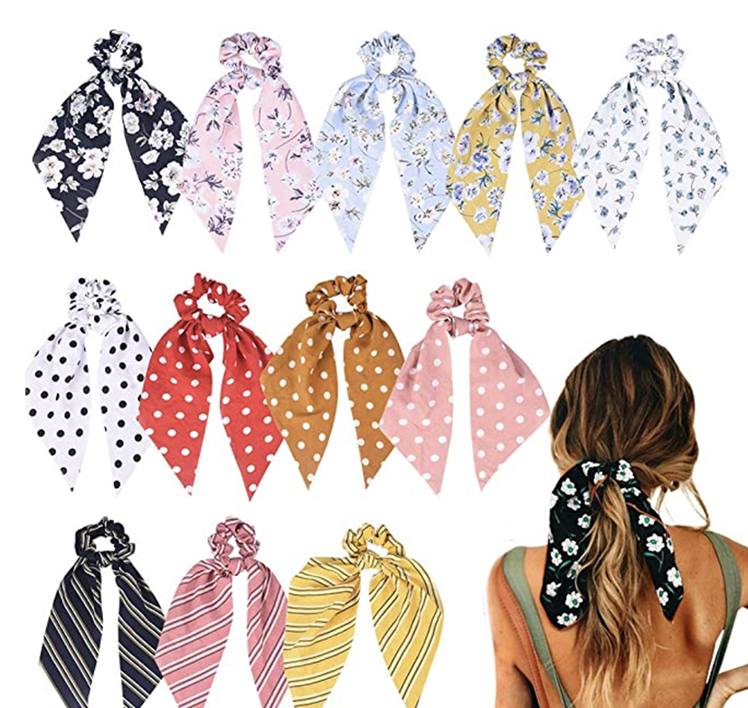 Scarf scrunchies