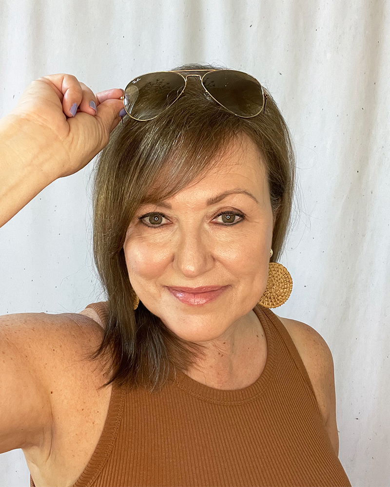 Straw and Raffia Earrings