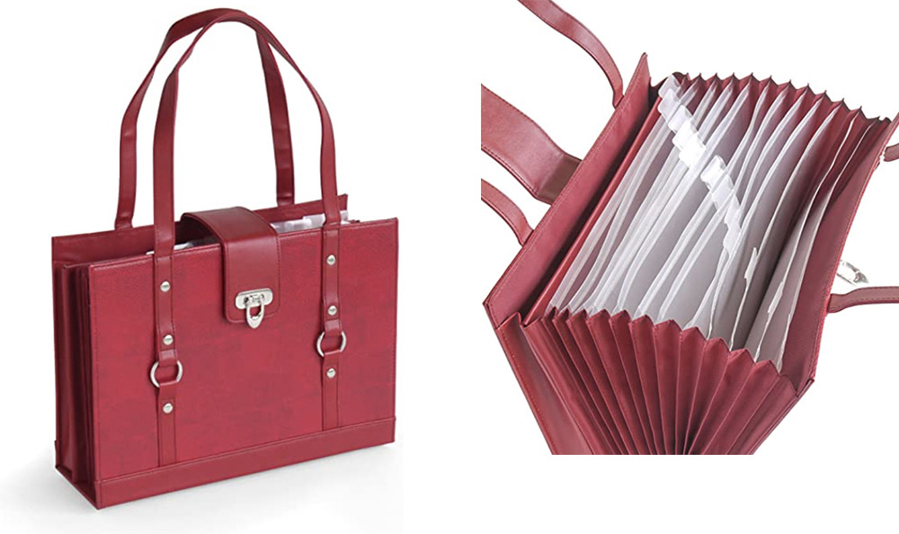 File Organizer Tote.  Fashion Goes Back to Work