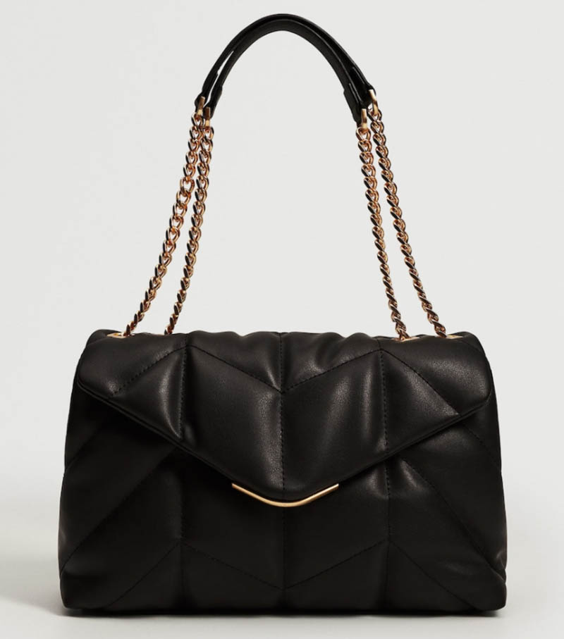 Summer to Fall Outfits:  Mango Puffer Bag