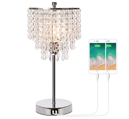 Crystal Desk lamp.  Back to school shopping list.