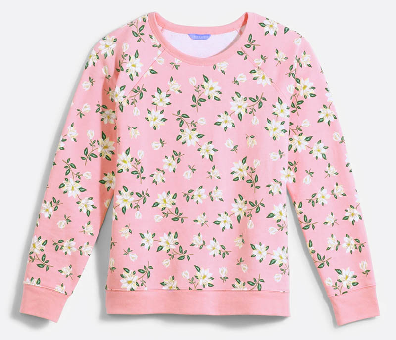Draper Jame Magnolia Sweatshirt.