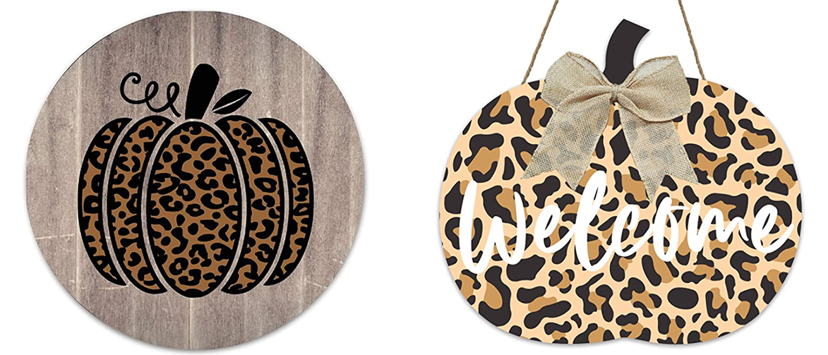 Leopard Pumpkins for the Fashion Lover