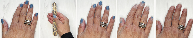 Take Off Nail Polish - Process