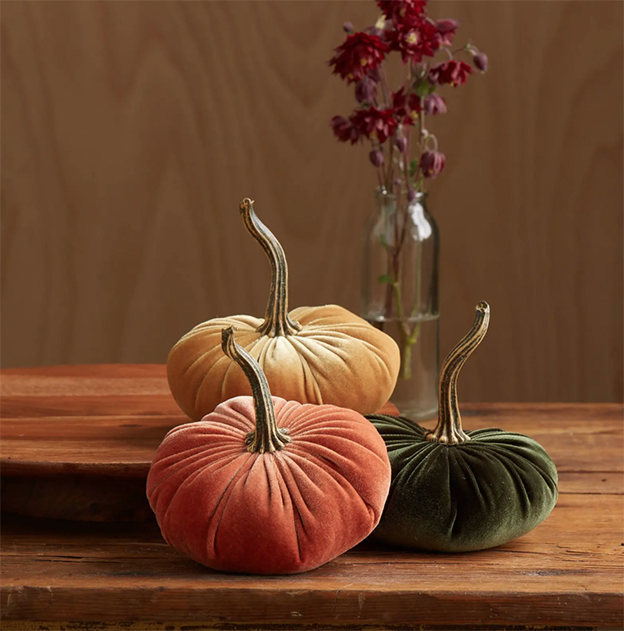 Velvet Pumpkins