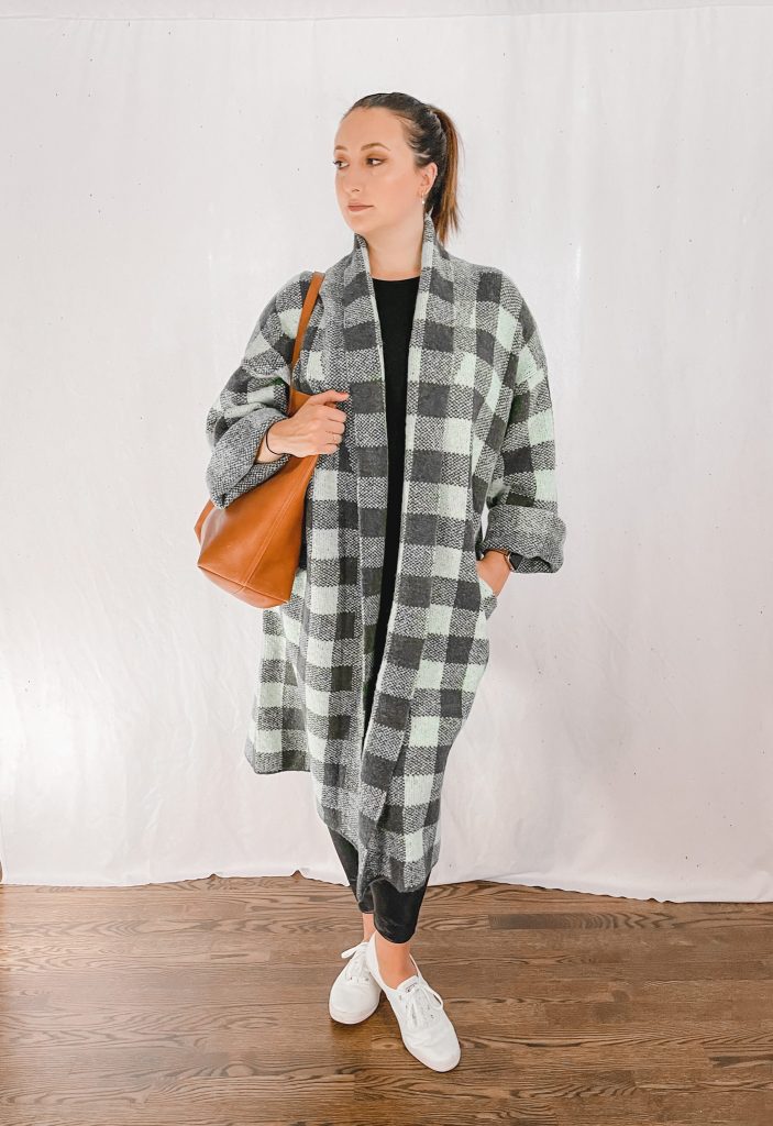 Spanx faux leather leggings - how to wear it at any age