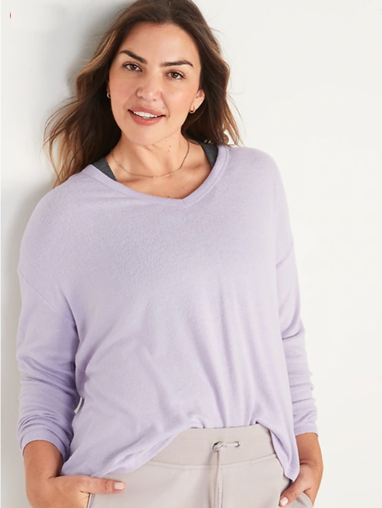 Old Navy Tee in Lavender Aura