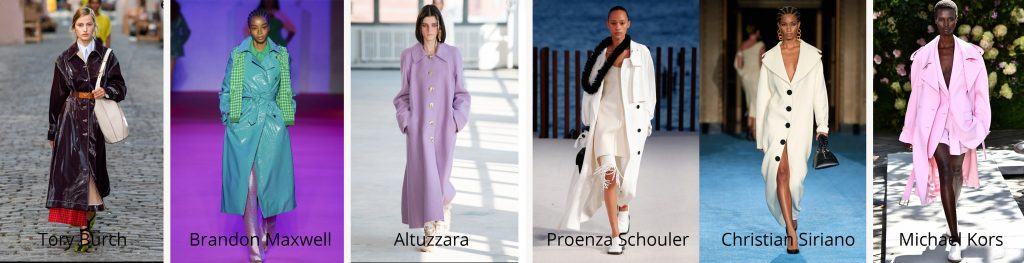 NY Fashion Week trends - trench coats