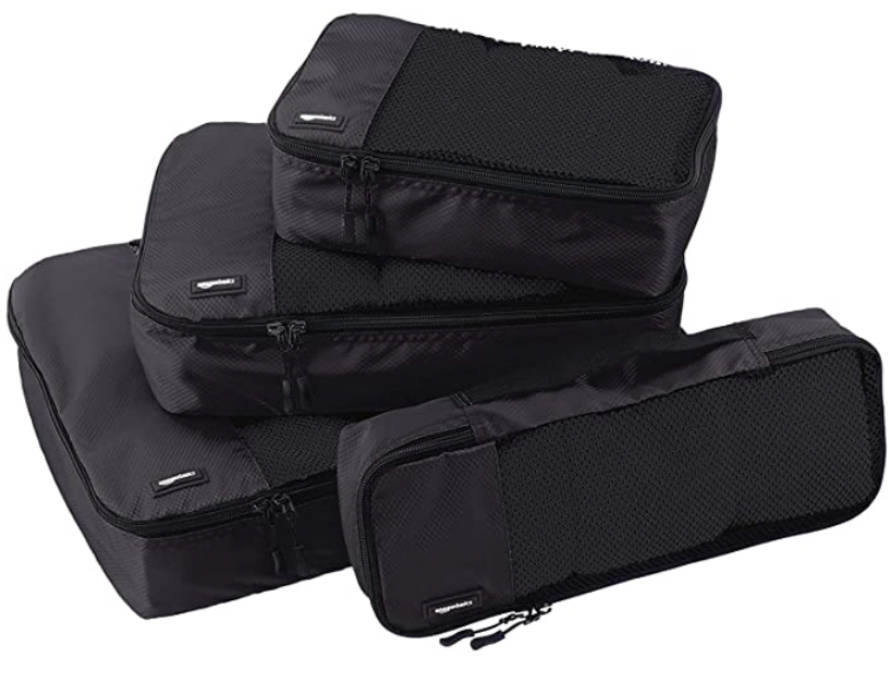 Amazon Basics Packing Cubes, how to pack a suitcase