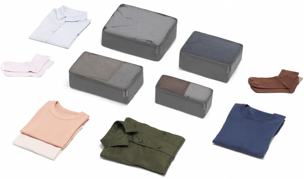Away Packing Cubes, the best way to pack a suitcase