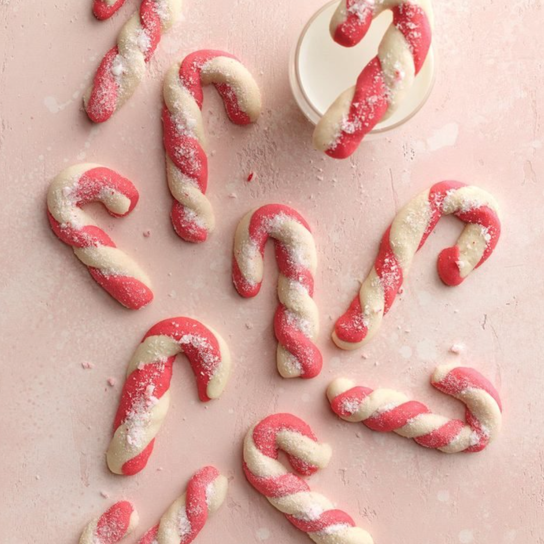 Candy Cane Cookies