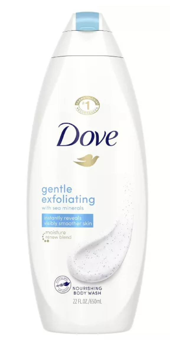 Dove Exfoliating Wash