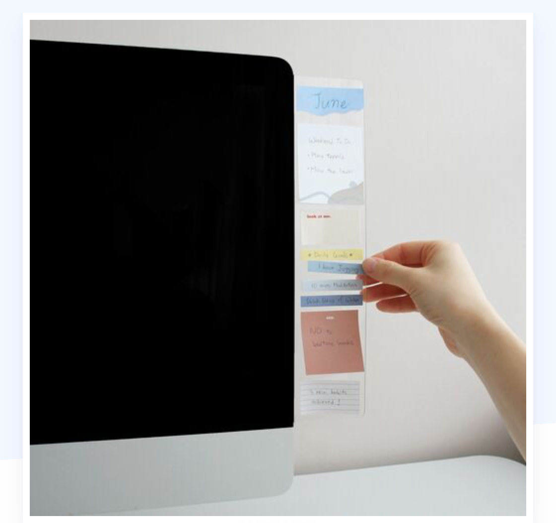 Goal Planning Memo Board