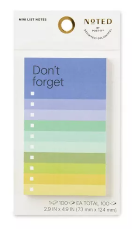 Goal Planning Notepad