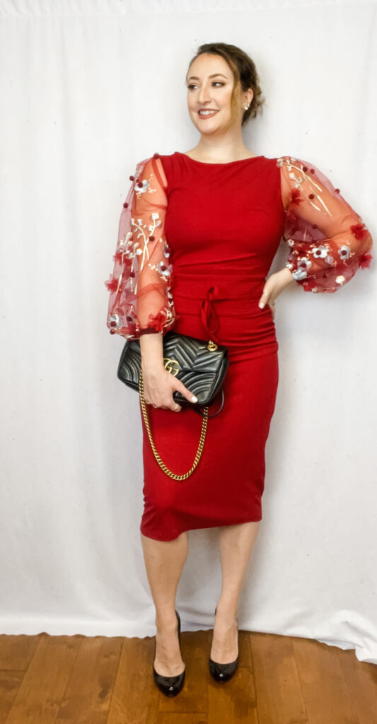 at any age red dress