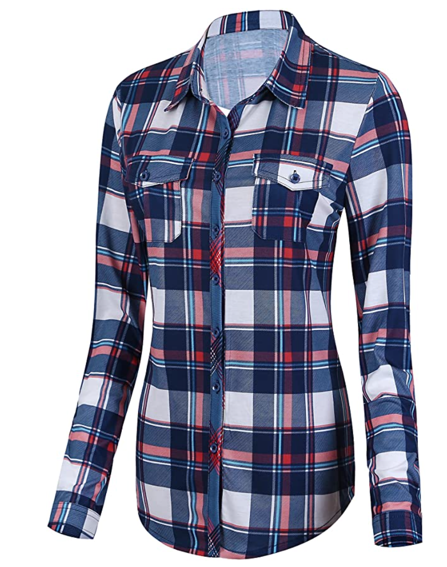 usa plaid shirt