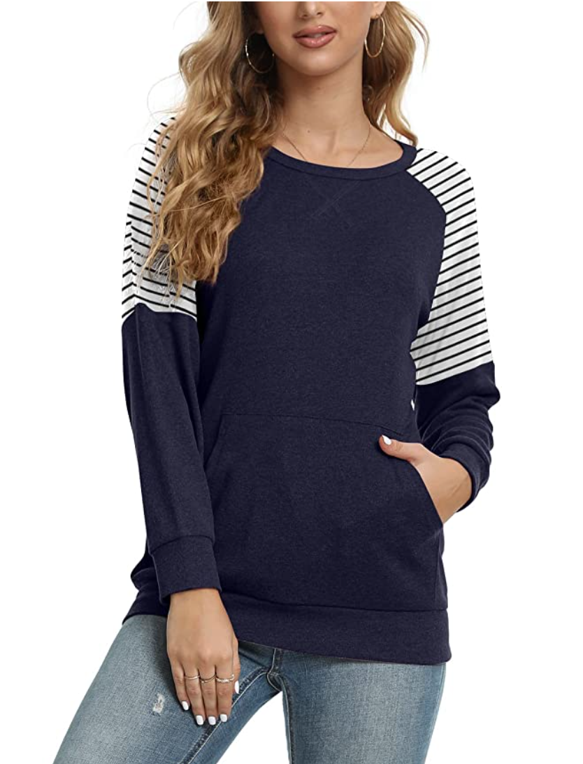 striped Olympic shirt