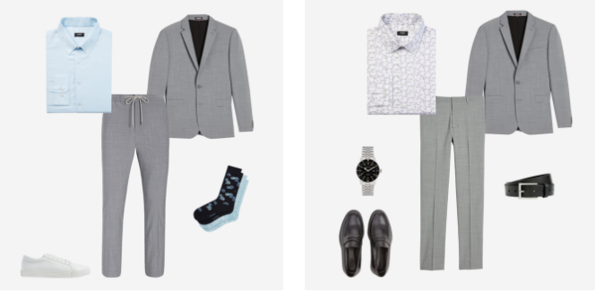 Express mix and match suiting