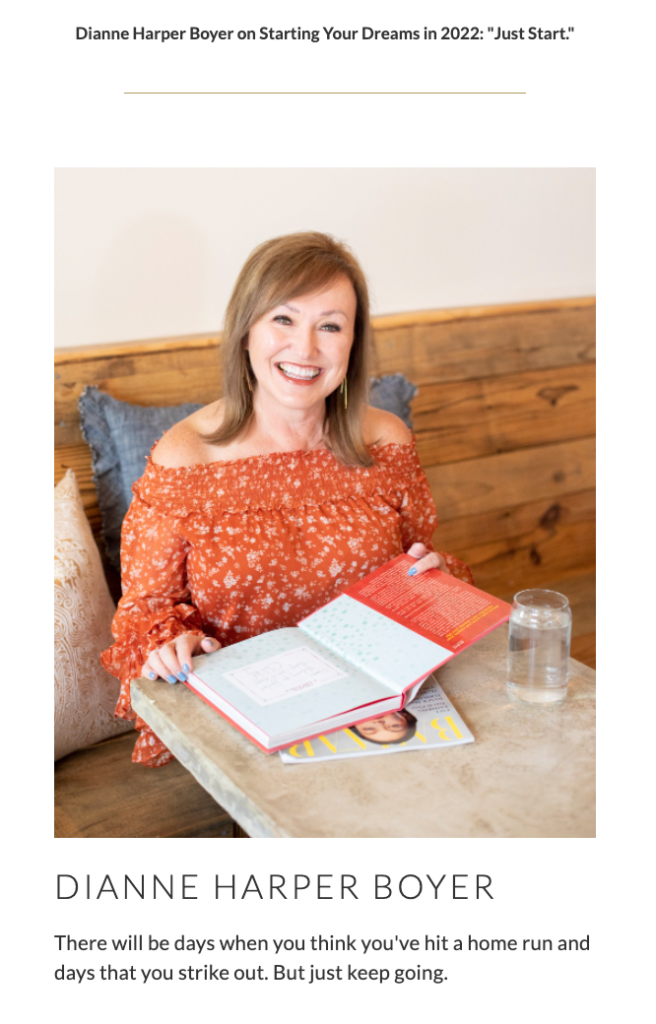 In the News - Dianne Harper Boyer