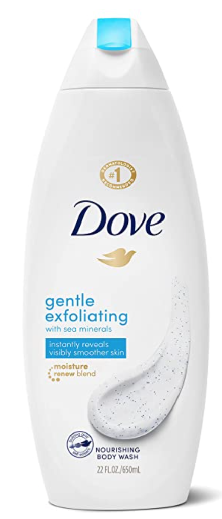 Dove Gentle Exfoliating Body Wash