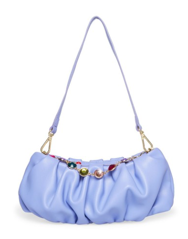 Periwinkle clutch