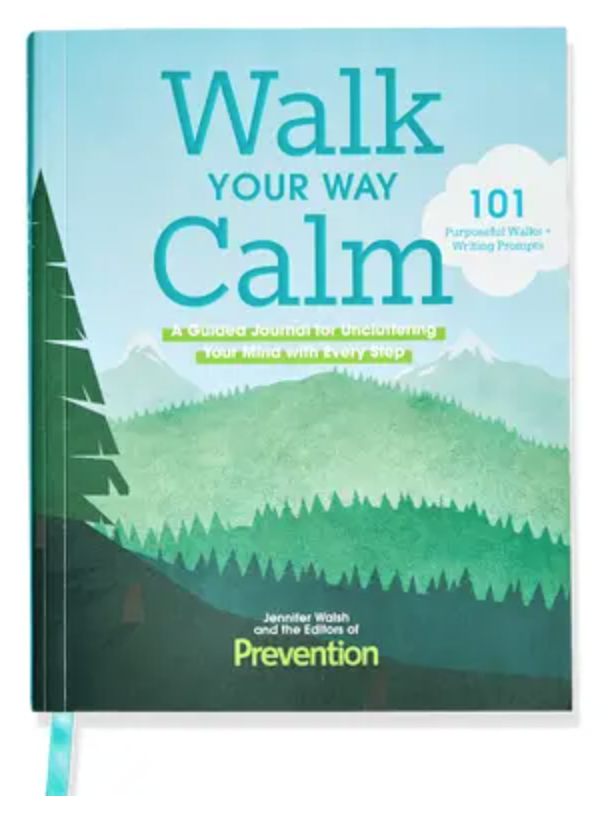 Picture of book cover of Walk Your Way Calm by Jennifer Walsh