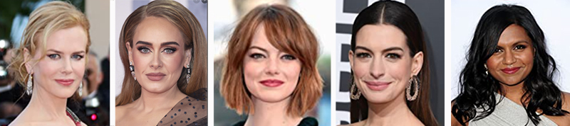 Celebrities with cool skin tones