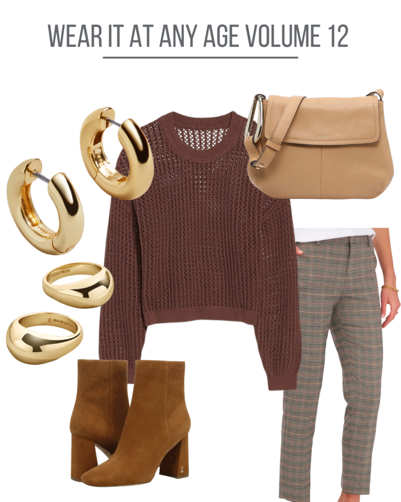 Brown Sweater Collage
