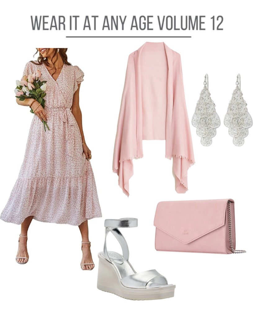 Pink Dress Collage