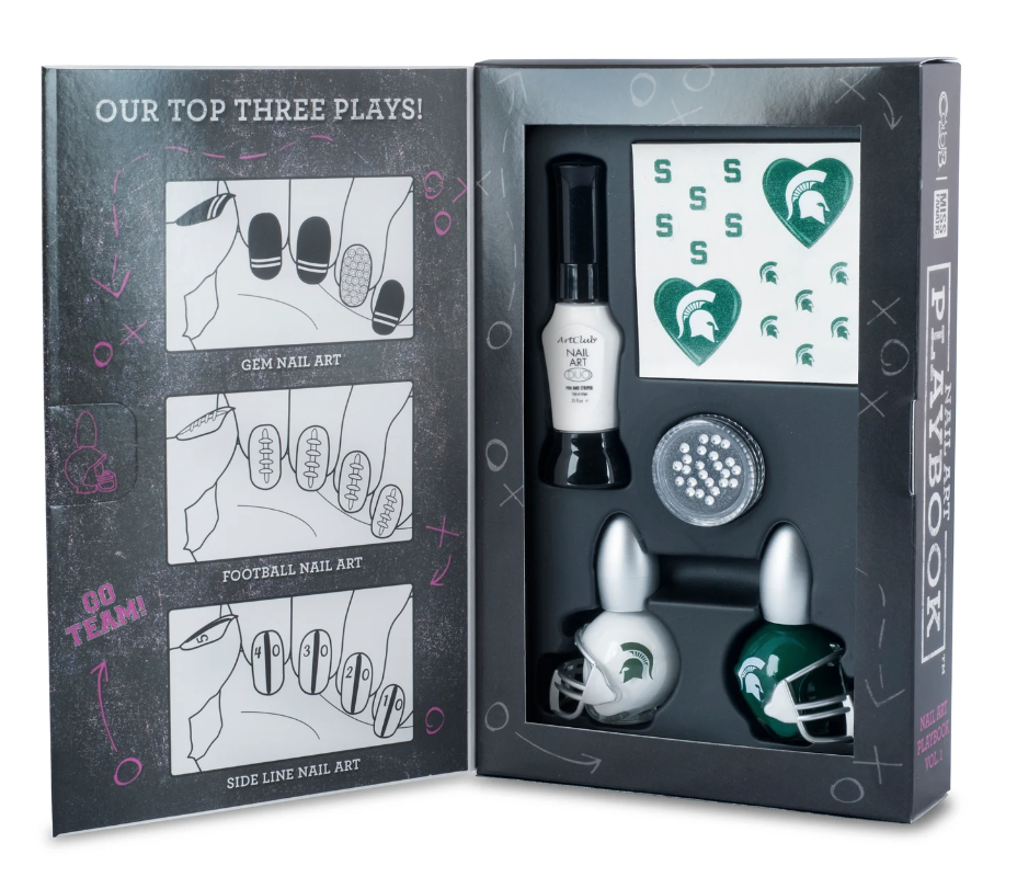 Game Day Outfit Nail Polish