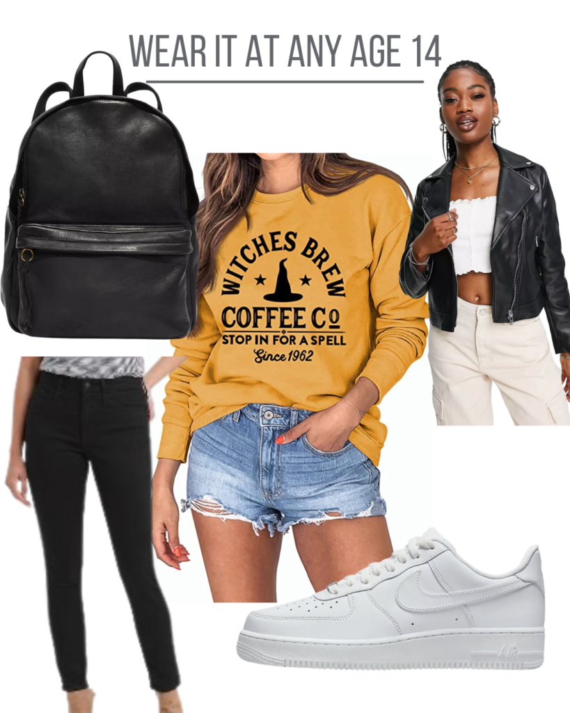 Alternate ways to wear yellow sweatsirt