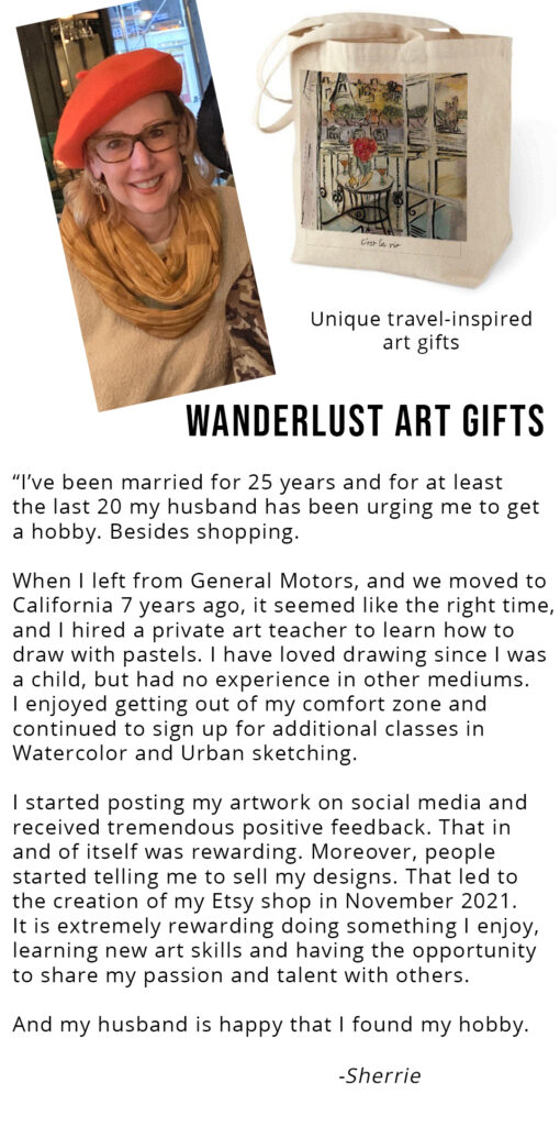 Small Business Gift Guide Wanderlust Art Gifts