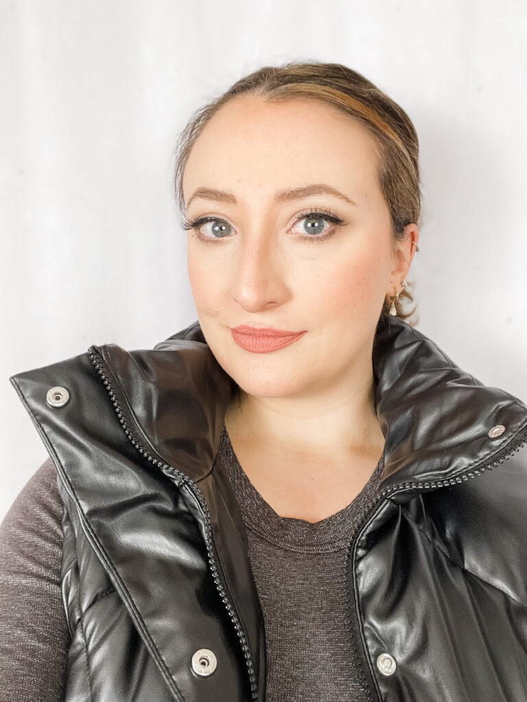 woman wearing false eyelashes beauty at any age