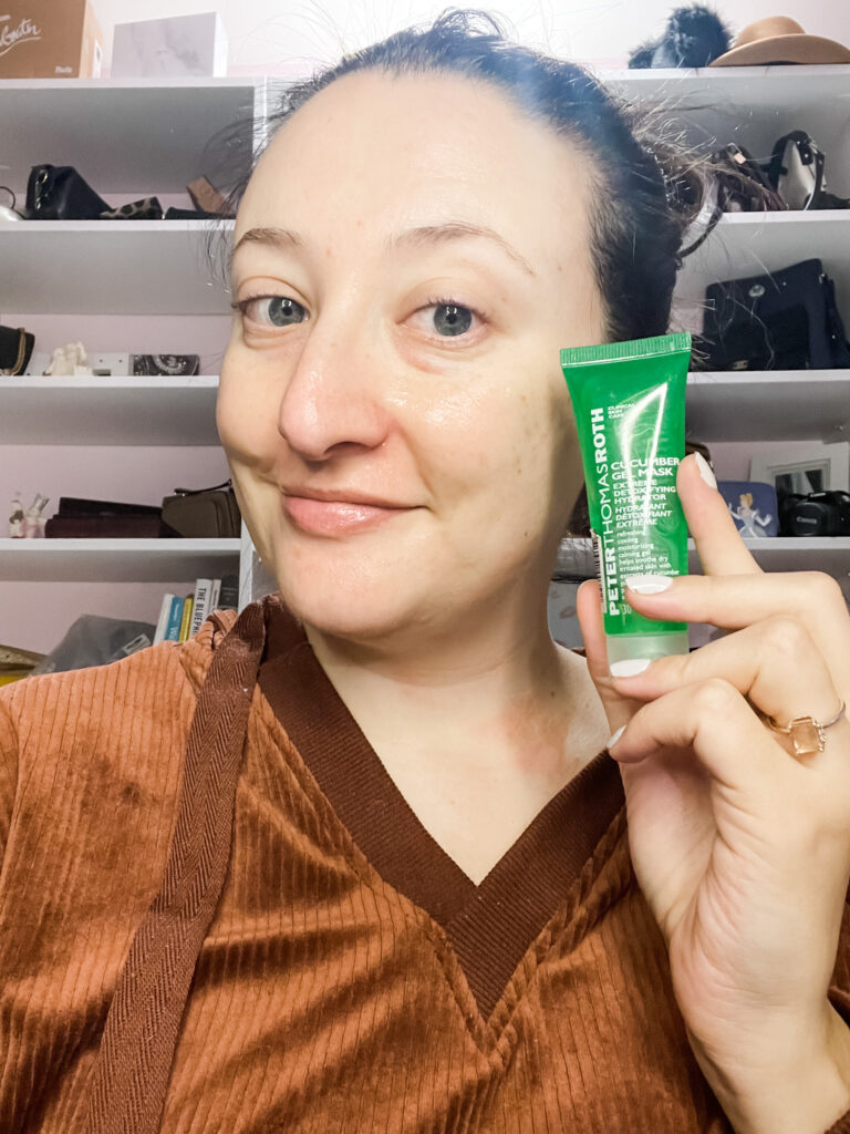 Woman wearing Face Mask