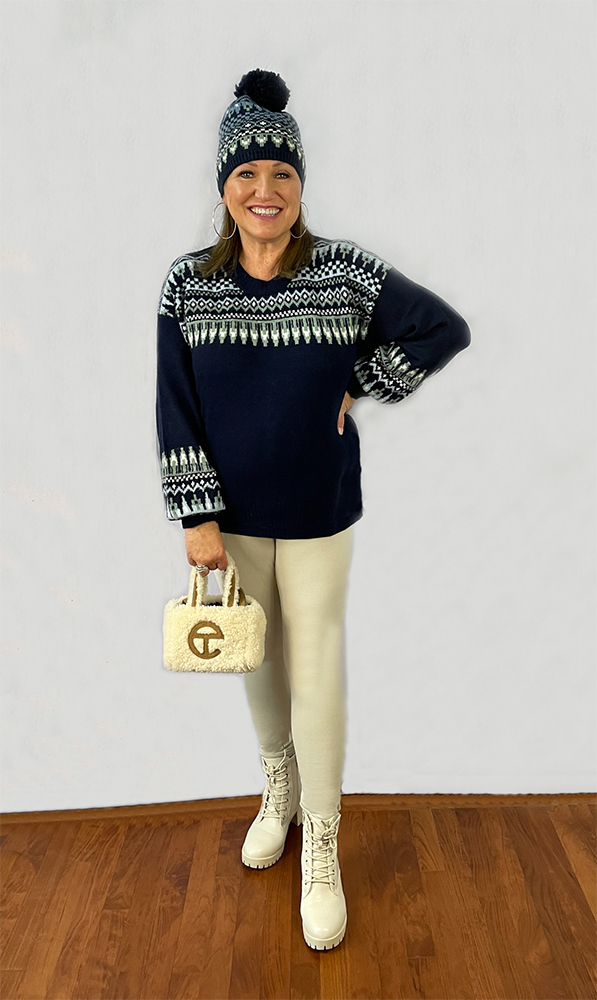 matching fair aisle sweater and beanie for how to wear it at any age volume 17