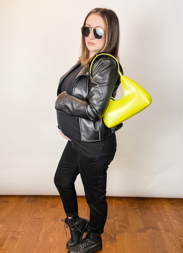 Neon Green purse for how to wear it at any age