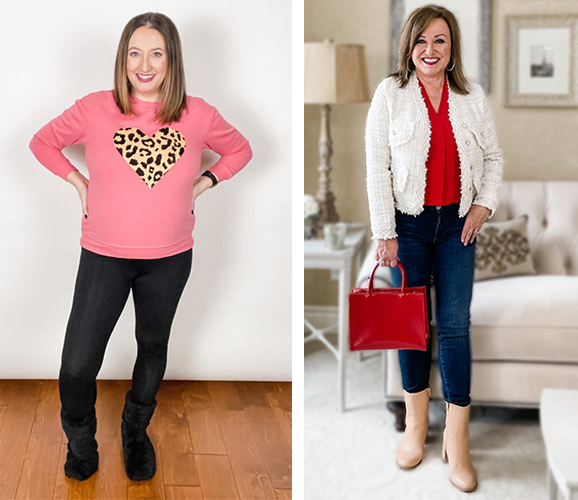 Galentine's Day Outfits by The Harper Girls