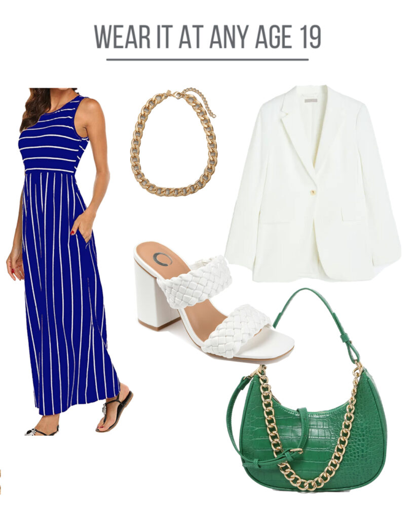 how to wear it work collage