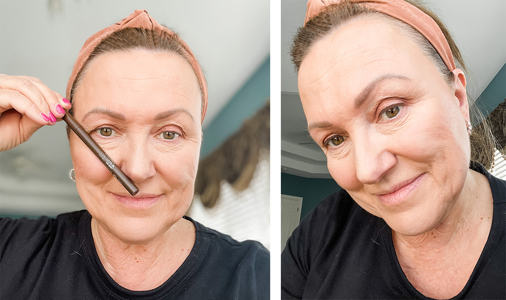 Winged Eye Liner Early Steps